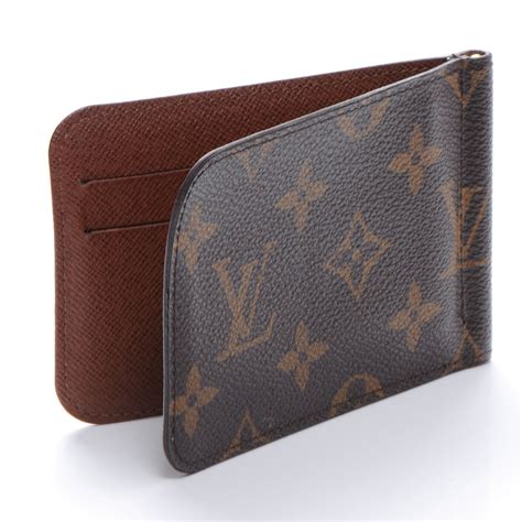 louis vuitton money clip card|louis vuitton male card holder.